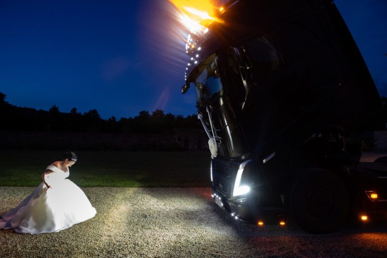 truck wedding picture camion